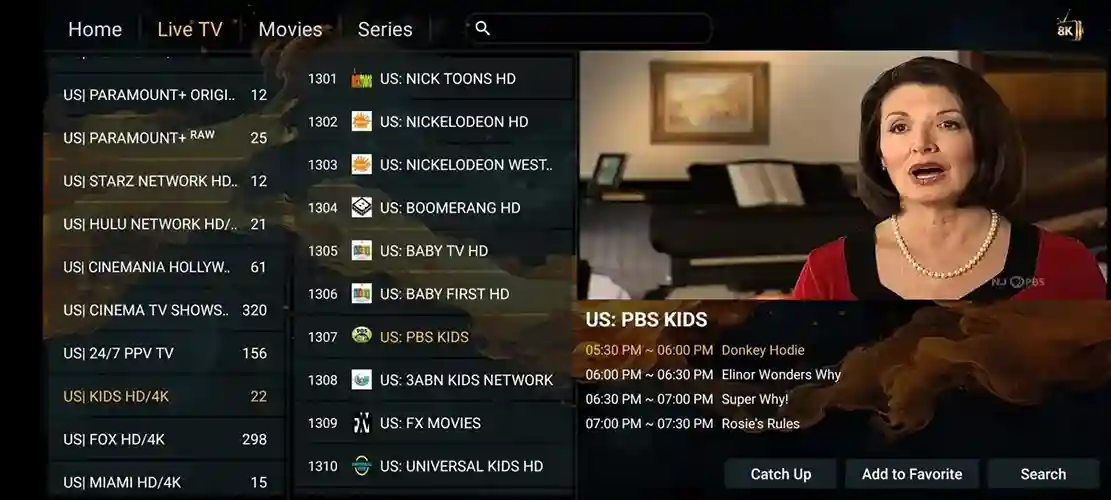 Preview 4 - Backfor Premium IPTV Subscription
