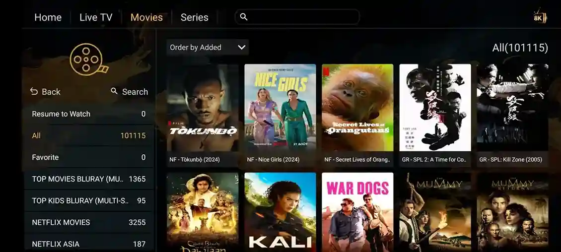 Preview 5 - Backfor Premium IPTV Subscription